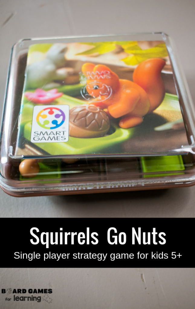 Squirrels Go Nuts by Smart games: teach kids strategy and logic