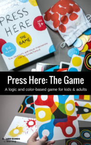 Press here the game - introducing toddlers, preschoolers, and kids to basic color theory and logic.